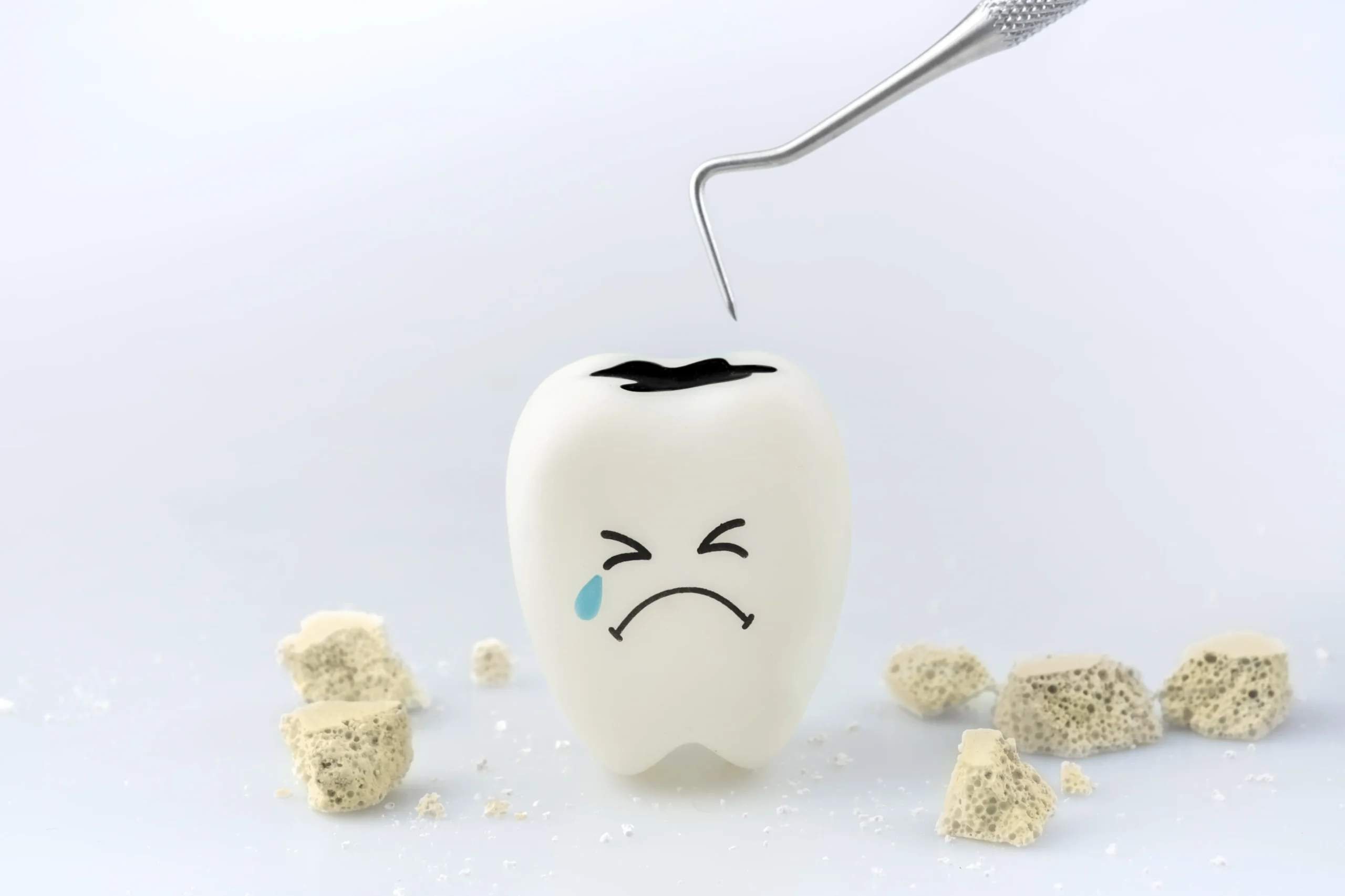 虫歯のイラスト